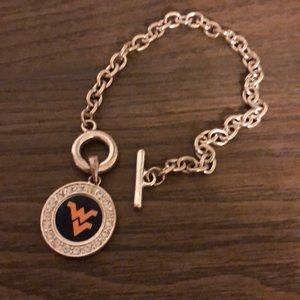 Wvu toggle bracelet